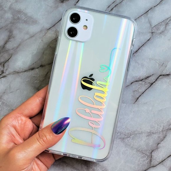 Accessories - Personalized Name Holographic Laser Case
